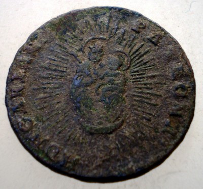 G.054 UNGARIA MARIA THERESA DENAR 1763 foto