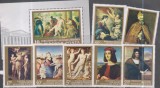 Lot de timbre cu pictura