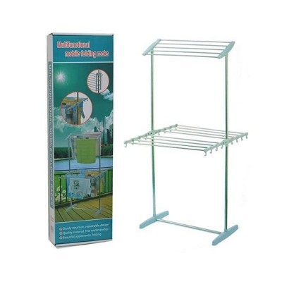 Uscator pliabil pentru haine Multifunctional Mobile Folding Racks foto