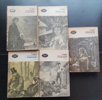 Mizerabilii (5 vol.) - Victor Hugo foto