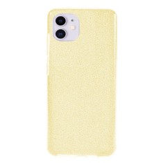 Husa Apple iPhone 12 Mini Sclipici Auriu Silicon