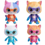 Set 4 Jucarii de Plus Super Kitties(Super Pisicute), 18 cm