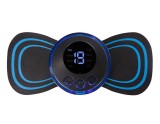 Centura Slabit Anticelulitica Electrostimulare MRG MMA863, Reincarcabila, 8 Moduri, 19 Niveluri, Neopren, Abdomen, Brate, Coapse