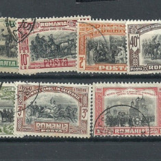 ROMANIA 1906 - CAROL I – 40 DE ANI De domnie, serie stampilata, SD189