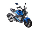 Motocicleta electrica ZT-59 EEC, motor 3000W, 72V 20Ah, viteza 89 Km/h, autonomie 130 Km - Albastru