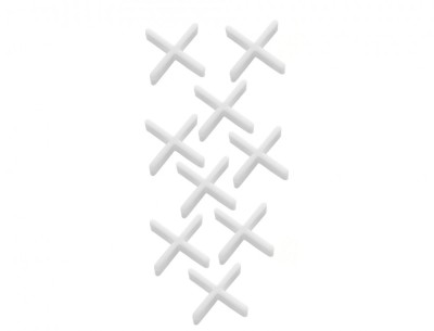 Set distantiere tip cruce pentru gresie si faianta, 1.5 mm, 200 elemente, Geko G00444-1.5 foto