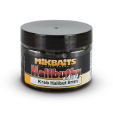 Cumpara ieftin Mikbaits Halibut &icirc;n sos 8mm 150ml Usturoi