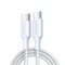 Cablu Date si Incarcare USB-C - USB-C UGREEN L501, 60W, 1m, Alb