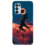 Husa compatibila cu Oppo A53 model Volley Ball, Silicon, TPU, Viceversa, Transparent, Carcasa