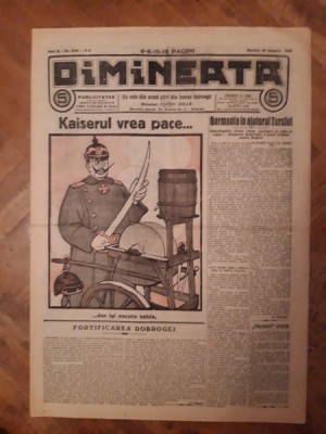 Ziarul Dimineata nr. 3.195 din 26 ianuarie 1913 foto