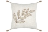 Perna Decorativa Hemera Crem/Gri 40x40cm, Culoare Crem/Greige, 100% Bumbac