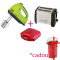 Pachet Bucatarie! Mixer de mana+Sandwich Maker+ Prajitor de paine ?i CADOU Aparat de Popcorn