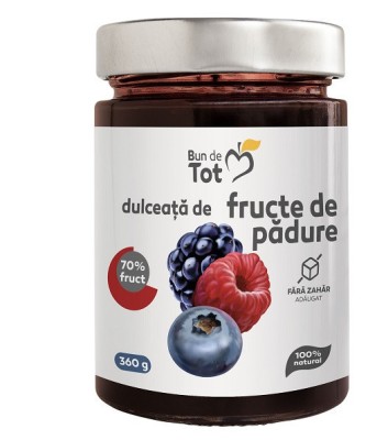 Dulceata de fructe de padure &amp;quot;bun de tot&amp;quot; 360gr dacia plant foto