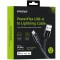 Innostyle Powerflex Usb Lightning Mfi Cablu De &Icirc;ncărcare Rapidă Pentru Iphone Kevlar 2M Negru