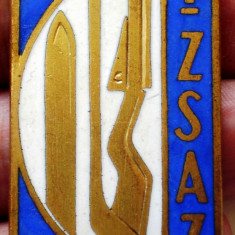 I.930 INSIGNA POLONIA SKI SCHI HOCHEI HOCKEY TIR 1961 h43mm email