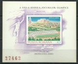 1979 - Preolimpiada de Vara, Moscova, colita nedantelata neuzata