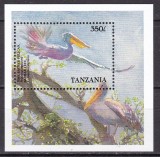 Tanzania 1989 fauna pasari MI bloc 89 MNH