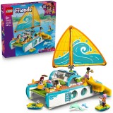 LEGO&reg; Friends - Calatoria aventuroasa cu barca 42664, 685 piese