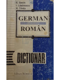E. Savin - Dictionar german-roman (editia 1995)