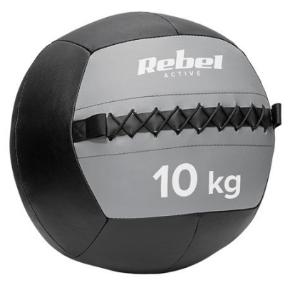 MINGE MEDICINALA PENTRU EXERCITII 10 KG REBEL ACTIVE foto