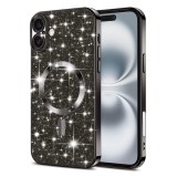 Techsuit - Luxury Glitter MagSafe - iPhone 16 Plus - Black