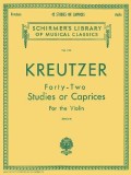 Kreutzer Forty-Two Studies or Caprices for the Violin