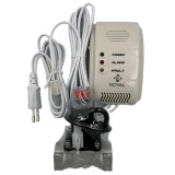 Detector de Gaz cu Electrovalva 220V Roval 3/4" 3M
