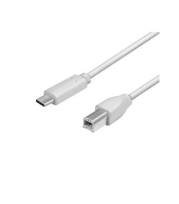 Cablu USB2.0 TYPE C - USB B tata 1m 3A gri LOGILINK CU0160 foto