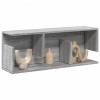 Gossi dulap de perete, sonoma gri, 80x20x30 cm, lemn prelucrat