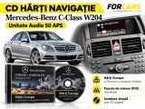 DVD Hărți Navigație Audio 50 APS Mercedes-Benz C-Class W204 și GLK X204 Europa + Rom&acirc;nia