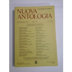 NUOVA ANTOLOGIA Rivista di lettere, scienze ed arti (serie trimestrale Ottobre-Dicembre 1997 Vol. 579 - Fasc. 2204) - Felice le Monnier Fir