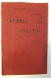 Carte veche 1911 Filosofie Satirele lui Horatiu