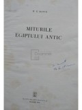 M. E. Matie - Miturile egiptului antic (editia 1958)