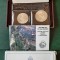 Set monede de argint - 500 si 1000 Lire 1986, San Marino - FDC - G 4022