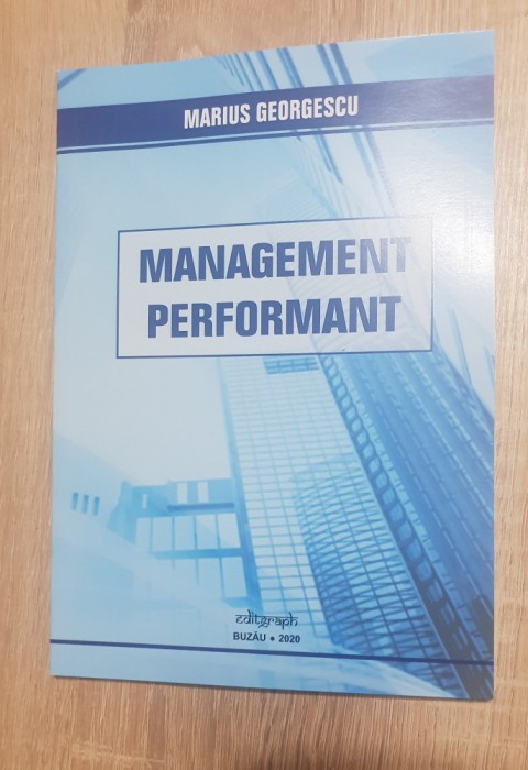 Management performant - Marius Georgescu