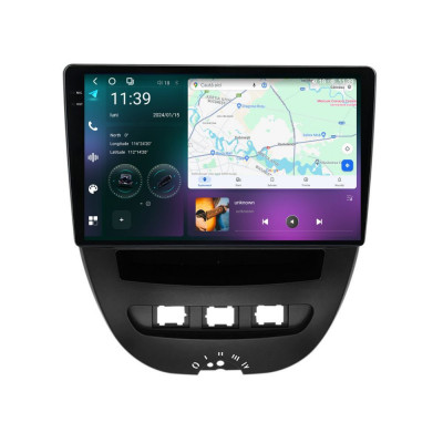 Navigatie dedicata cu Android Toyota Aygo 2005 - 2014, 12GB RAM, Radio GPS Dual foto