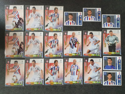 Lot 19 cartonase Otelul Galati 2011-2012 Champions League Adrenalyn si Panini foto