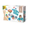 Girafa Sophie - Set acuarele pentru degetele cu planse si sort, SES Creative