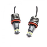 Cumpara ieftin Set 2 becuri LED 80W Marker Angel Eyes compatibil BMW Seria 6 E63 E64 Facelift