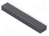 Conector şiruri pini mamă 40 PIN 2,54mm gold flash THT - SAMTEC