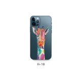Stiker Autocolant 3D Skin Folie Spate Telefon Mobil Universal Vinil Albastru Negru Matta Personalizabil