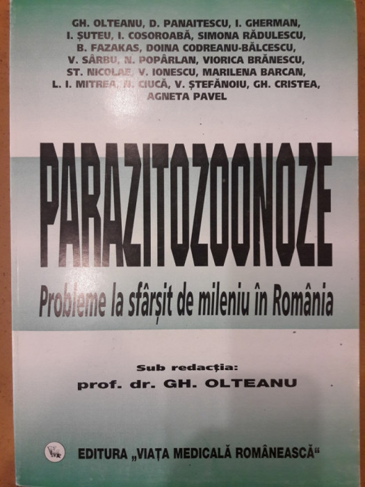 Parazitozoonoze. Probleme la sfarsit de mileniu in Romania
