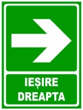 Indicator de salvare iesire in dreapta