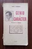 Geniu și Caracter - Emil Ludwig - prima ediție 1929