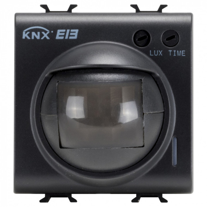 Detector de miscare + senzor inflarosu 2M Gewiss Chorus KNX negru GW12786