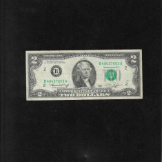 Statele Unite ale Americii USA SUA 2 dollars 1976 seria48437803 B New York