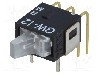Intrerupator ON-ON, 2 pozitii, SPDT, NKK SWITCHES - GW12LJHCF