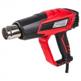 Pistol aer cald 2000W, 2 trepte, 5 accesorii in valiza