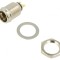 Soclu XLR mini tata 4 PIN bronz aurit 500V