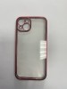 Husa iPhone 13 6.1 Silicon Clear Red